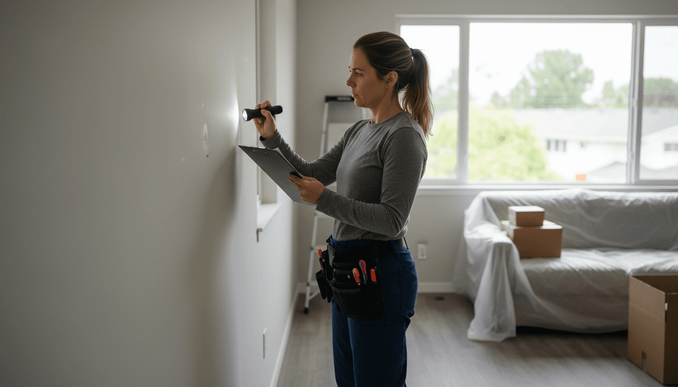 Inspección y mantenimiento regular de propiedades